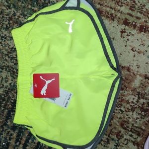 Puma Kids Short (Lime Green) Size 5